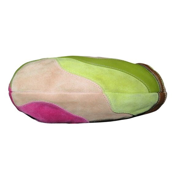 Coach 2004 Special Edition Hamilton Hobo Poppies for Peace Suede & Leather bag - Picture 5 of 13